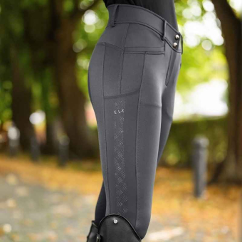 Rijbroek Reflective Full Grip Grijs