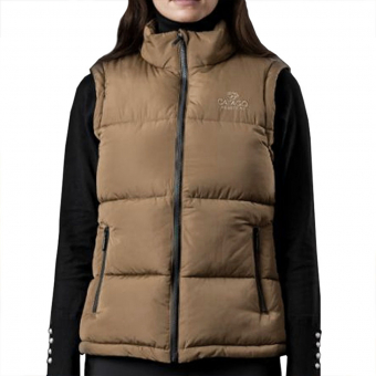 Rijbodywarmer Busta Puffer Beige