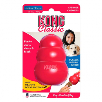 Hondenspeelgoed KONG Classic Medium Rood