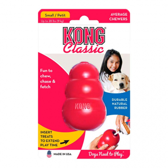 Hondenspeelgoed KONG Classic Small Rood