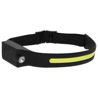 Hoofdlamp HeadFire LED 280 Sensor Zwart