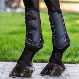Dressuur beenbeschermers Breath Zwart