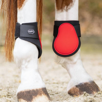 Strijklappen Neopreen Rood