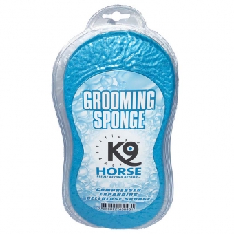 Was spons Cellulose Grooming Sponge Blauw