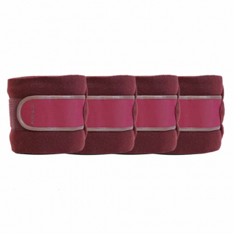 Bandages Polar Fleece 4-pack Bordeaux