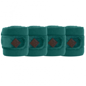 Bandages Polar Fleece Velvet Donkergroen