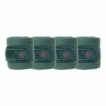Fleecebandages Polar Velvet Pearls Groen