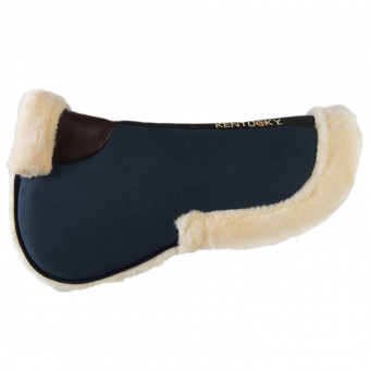 Zadelonderlegger Sheepskin Absorb Marineblauw
