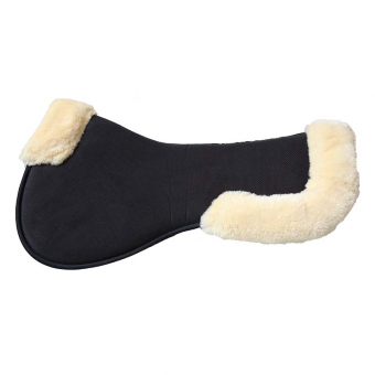 Zadelonderlegger Sheepskin Anatomic Absorb Zwart/Natuur