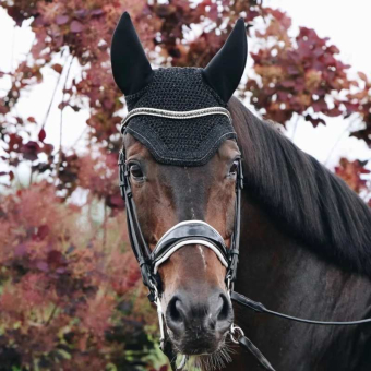 Oornetje Wellington Sparkling Soundless Zwart