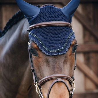 Vliegenoornetjes Wellington Stone & Pearl Marineblauw