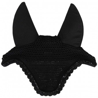 Vliegenoornetjes Wellington Stone & Pearl Soundless Zwart