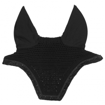 Oornetje Wellington Glitter Stone Zwart