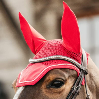 Oornetje Wellington Velvet Rood