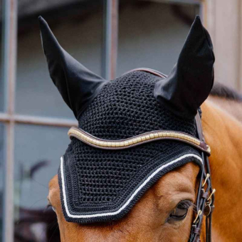Oornetje Wellington Diamond Rope Zwart