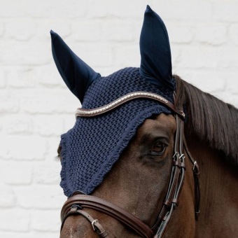 Lange Oornetje Loop Soundless Marineblauw