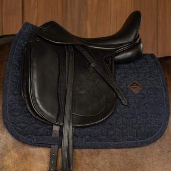 Dressuurzadeldekje Full Sparkling Dark Navy