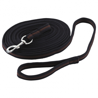 Longeertouw Zwart/Bruin