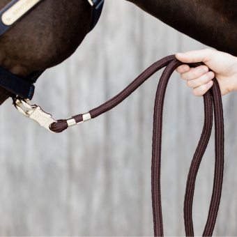 Halstertouw Panic Hook Bruin