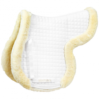 Zadeldekje Hunter Vegan Sheepskin Vit