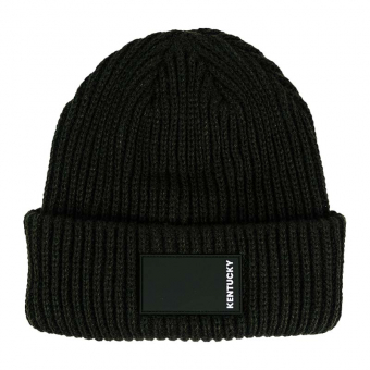 Muts Beanie Rubber Logo Donkergroen