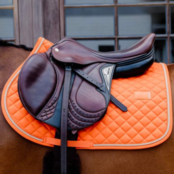 Zadeldekje Diamond Rope Oranje