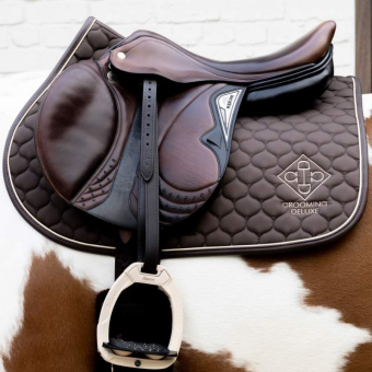Zadeldekje Grooming Deluxe Bruin