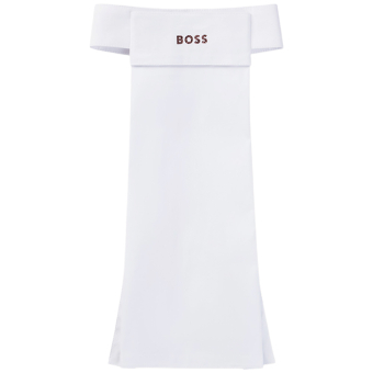 Plastron Glitter Logo Wit