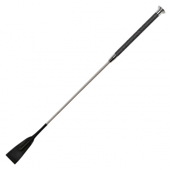 Rijzweep met Stenen 65cm Zilver/Zwart