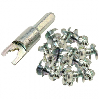 Noppen Set tot Hoefschoenen Bestgrip 12-pack & Gereedschap