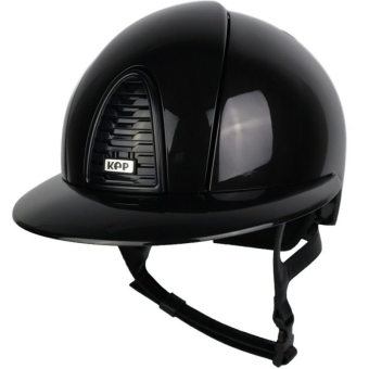 Paardrijcap Cromo 2.0 Shine Polo Zwart/Zwart