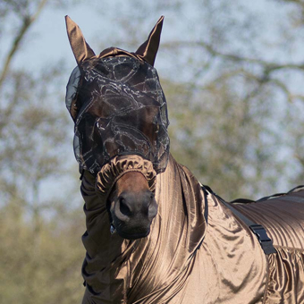 Eczeemkap UV-Resistant Bruin