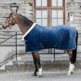 Wedstrijddeken Velvet Marineblauw