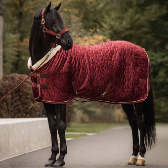 Wedstrijddeken Velvet Bordeaux