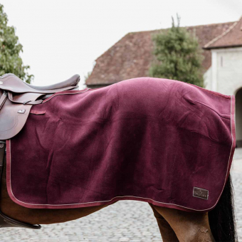 Uitrijdeken Heavy Fleece Bordeaux
