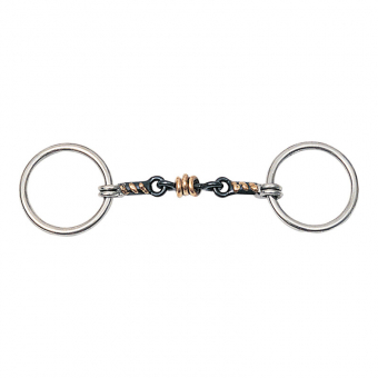 Dubbelgebroken Sweet Iron-bit met rollen HG