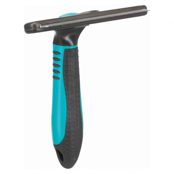 Vachtborstel Zwart/Turquoise