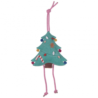 Paarden Speelgoed Kerstboom in Suède Groen