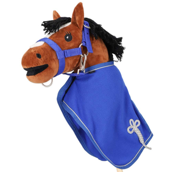 Fleecedeke voor Stokpaard Blauw