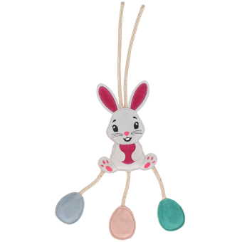 Paardenspeelgoed Easter Bunny Wit