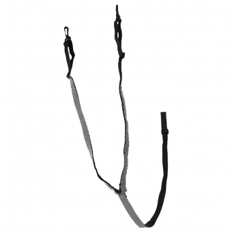 Borsttuig HS Reflex Zwart/Zilver