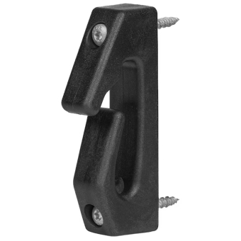 Emmerhouder van Plastic Zwart