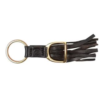 Sleutelhanger HS Tassle Stigbygel Bruin/Goud