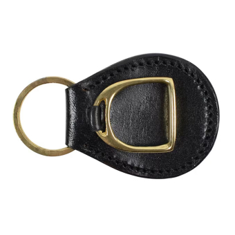 Sleutelhanger HS Stirrup Plate Zwart/Goud