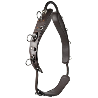 Longeergordel met Boog HS Bruin