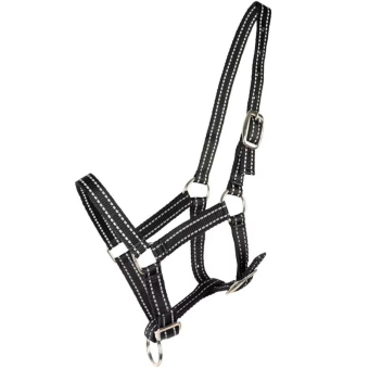 Veulenhalster HS Reflective Zwart