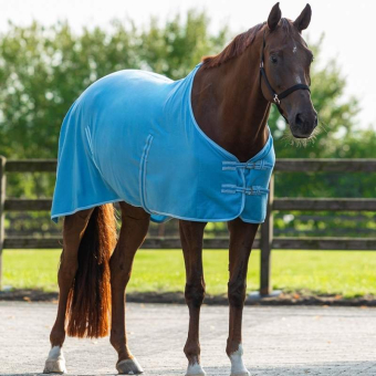 Fleece deken Color Blauw