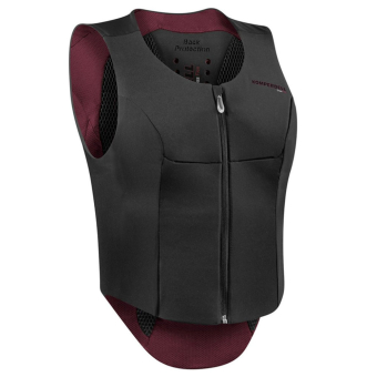 Rugbeschermer Ballistic Flex Fit Slim Zwart/Bordeaux