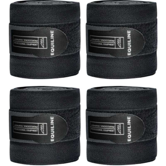 Fleecebandages Polo Zwart