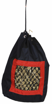 Hooizak Mesh HG Zwart/Rood